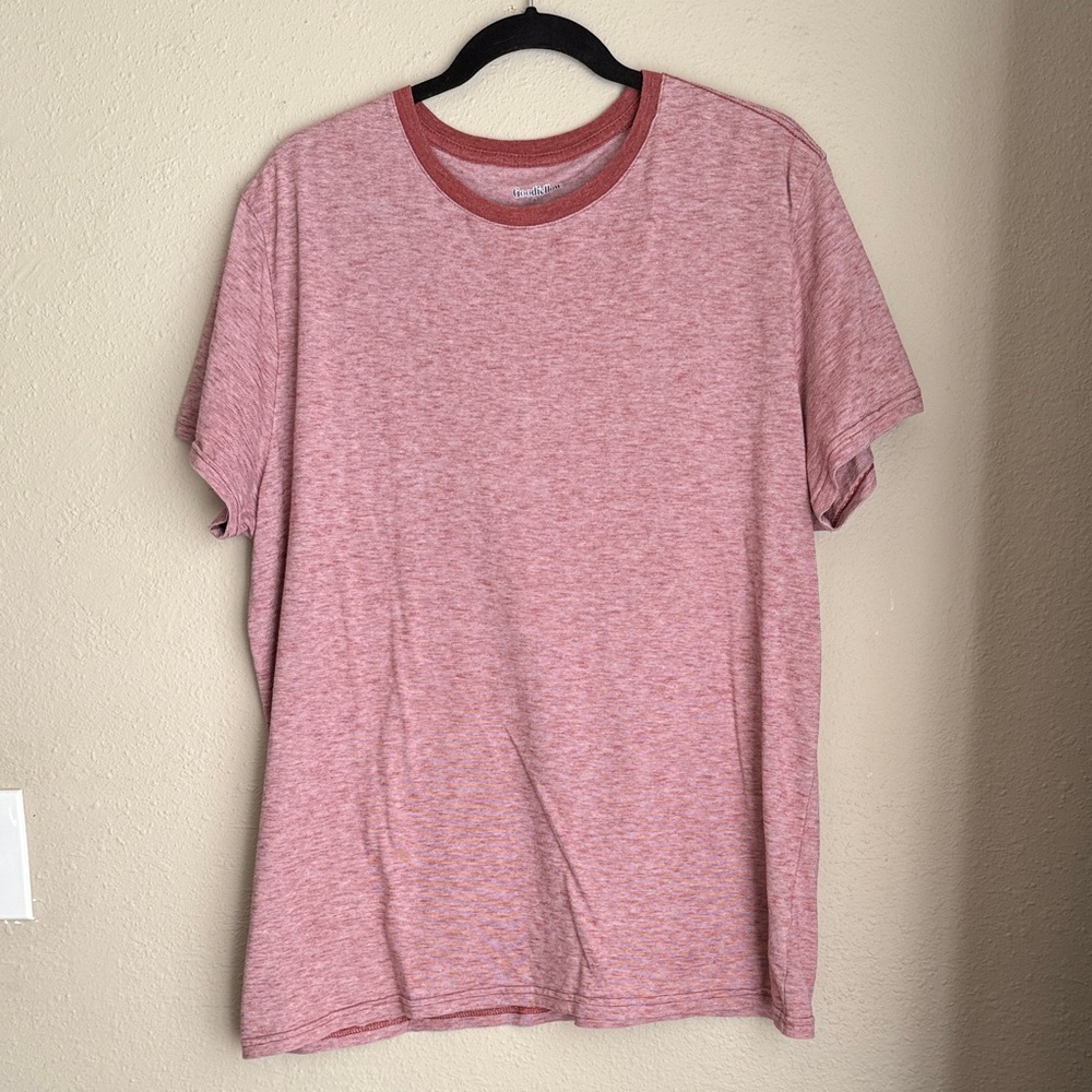 Goodfellow & Co Men's Heathered Pink Tee